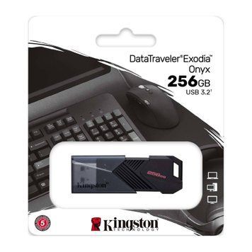 USB Flash 256 GB Kingston DT Exodia Onyx Black UA 31398 фото