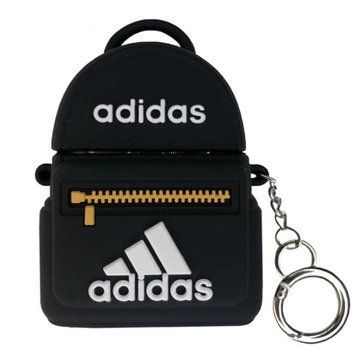 Чохол для AirPods 1/2 3D Adidas Bag black 33622 фото