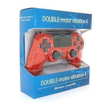 Геймпад бездротовий PS4 Doubleshock 4 для смартфонів, ПК red 42642 фото