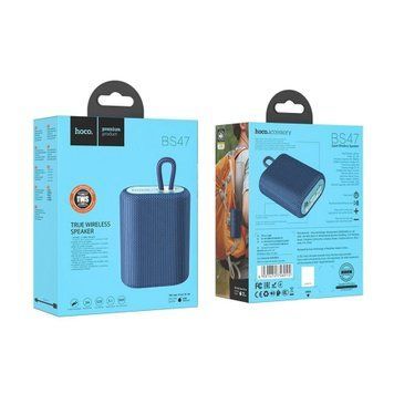 Колонка Bluetooth Hoco BS47 blue 01943 фото