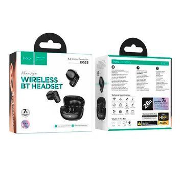 Навушники Air Bluetooth Hoco EQ25 black 46440 фото