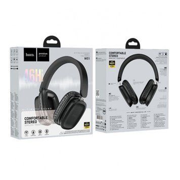 Навушники Big Bluetooth Hoco W51 black 39291 фото