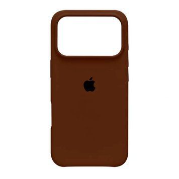 Silicone case Full iPhone 17 Pro brown 45012 фото