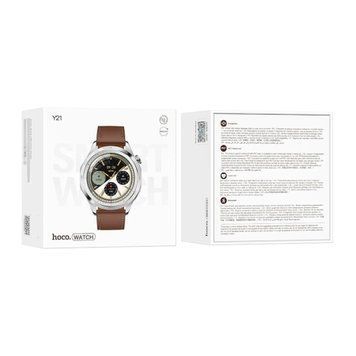 Смарт-годинник Hoco Y21 silver 45100 фото