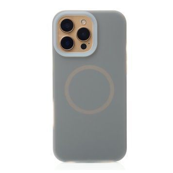 Силікон iPhone 15 Pro Max Smooth MagSafe gray 41892 фото
