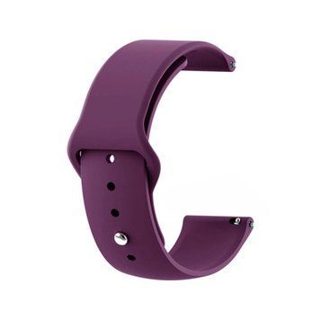 Універсальний ремінець 20mm silicone dark purple 29506 фото