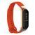 Ремінець Xiaomi Mi Band 5/6 combined Steel-Carbon fiber orang 09171 фото