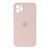 Silicone case Full Camera iPhone 11 Pro Max pink sand 33672 фото