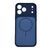 Silicone case iPhone 14 with MagSafe Vision midnight blue 47951 фото