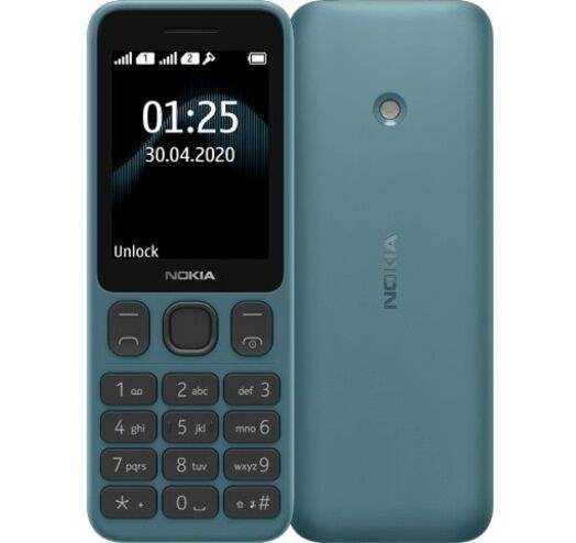 Телефон Nokia 125 DS Blue UA 22479 фото