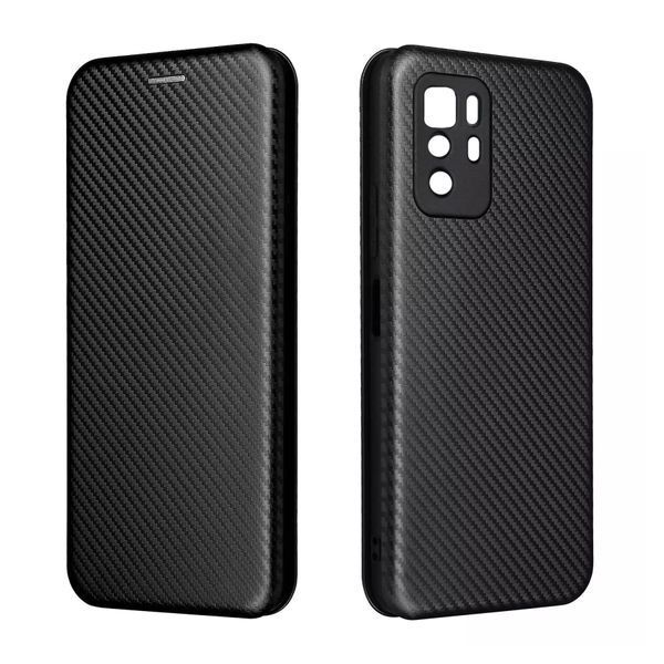 Книжка Flip Cover Carbon Xiaomi Redmi Note 14 Pro 4G black 39562 фото