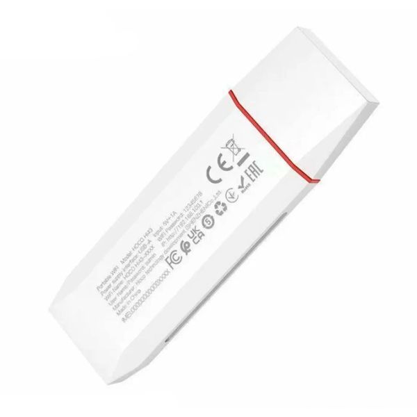 Мобільний USB Wi-Fi модем Hoco HI43 white 46826 фото