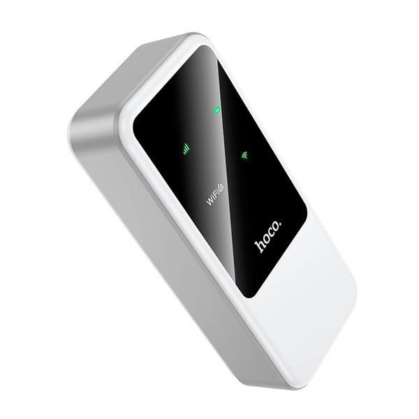 Мобільний Wi-Fi модем Hoco HI42 white 45669 фото