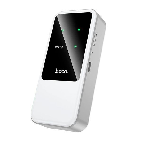 Мобільний Wi-Fi модем Hoco HI42 white 45669 фото