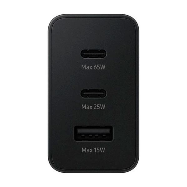 МЗП SAMSUNG 65W Trio (EP-T6530NBEGEU) Black UA 44961 фото
