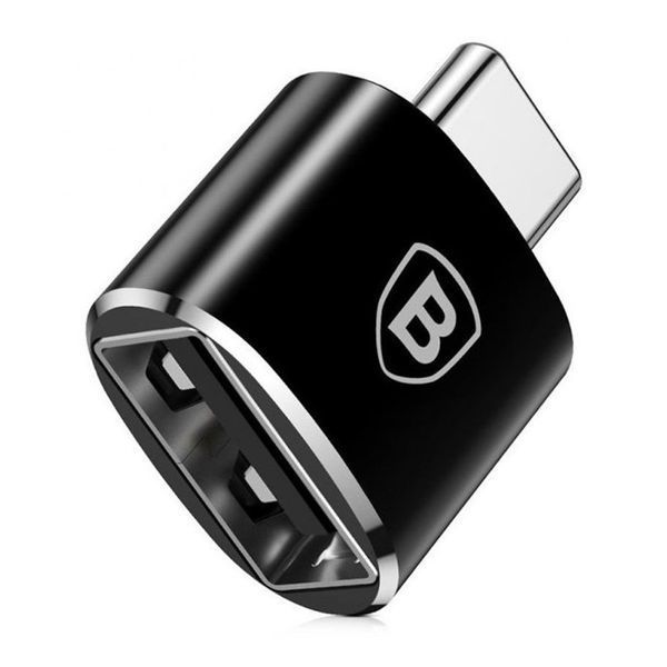 Перехідник OTG Baseus USB to Type-C black 29834 фото