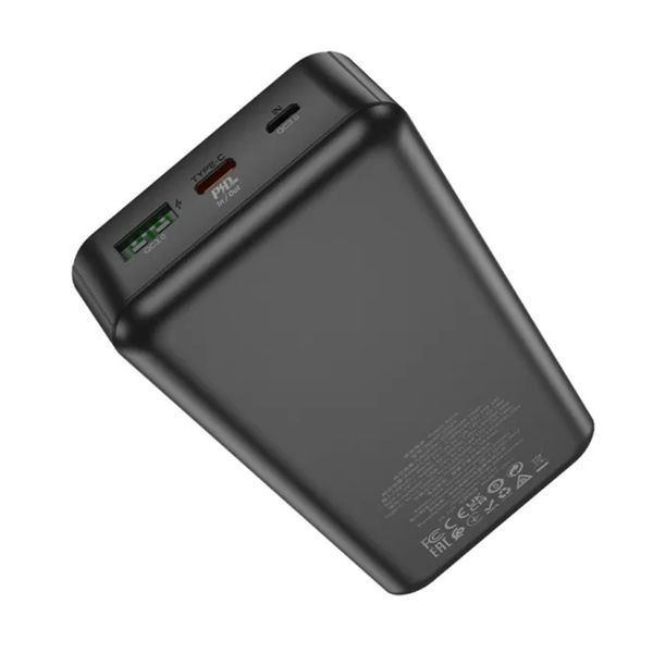 Power bank 20000 mah Hoco J102A 20W PD20W+QC3.0 Display black 35040 фото