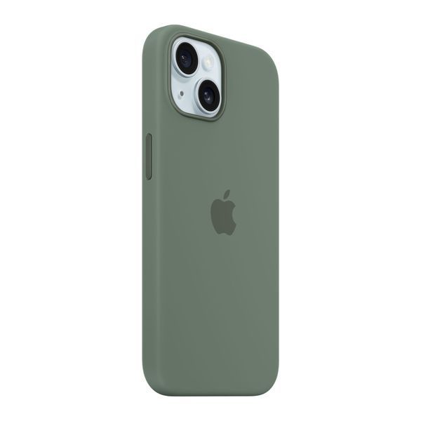 Silicone case iPhone 13 Pro Max with MagSafe eucalyptus 33682 фото