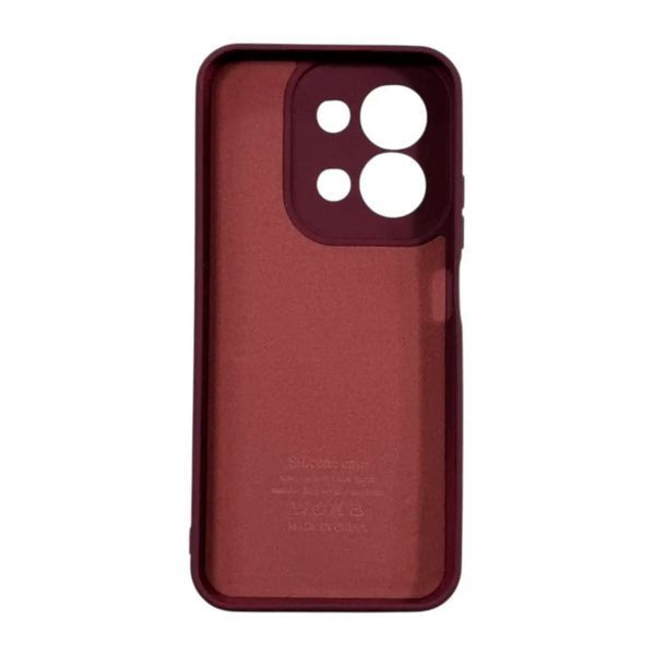 Silicone cover Full Xiaomi Redmi 15C UA/EU/Poco C85 173 mm marsala 43857 фото