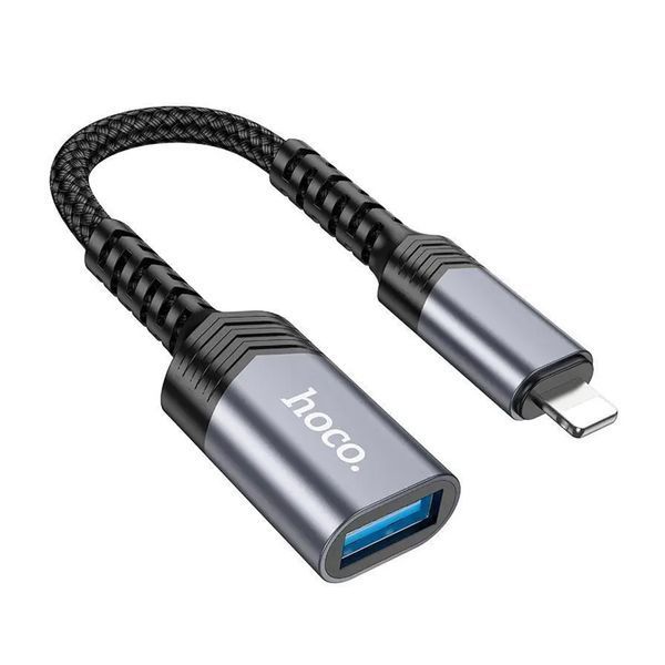 USB перехідник Hoco UA39 Lightning 04117 фото