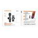 Мікрофон петличний bluetooth Borofone BFK12 Lightning black 35542 фото 1