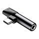 AUX Baseus L41 Type-C to Type-C + 3.5mm black 47191 фото 3