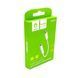AUX Denmen DU02 lightning Jack adapter 1m white 33223 фото 2