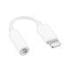 AUX Denmen DU02 lightning Jack adapter 1m white 33223 фото 1