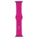 Ремінець Apple watch 42/44/45mm silicone rose red 34492 фото 2