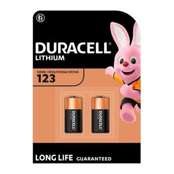 Батарейка Duracell DL 123 (ціна за 2 шт) 09154 фото