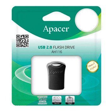 USB Flash 64 GB Apacer AH116 Black 08945 фото