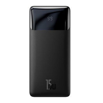 Power bank 10 000 mAh Baseus Bipow Display 15W black 33359 фото