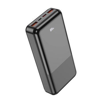 Power bank 20000 mah Hoco J108A PD 20W+QC 3.0 22.5W Bipow Display black 35270 фото