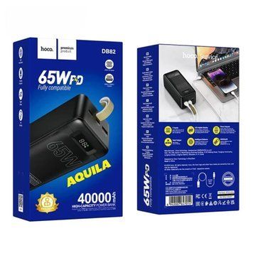Power bank 40 000 mAh Hoco DB82 PD 65W Bipow black 44504 фото