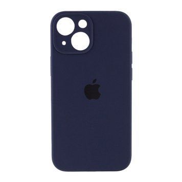 Silicone case Full camera iPhone 13 midnight blue 18413 фото