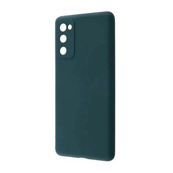 Silicone cover wave Samsung S21 forest green 37062 фото