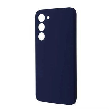 Silicone cover wave Samsung S24 Ultra midnight blue 41059 фото