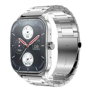 Смарт-годинник Amazfit Pop 3S Metal Silver UA 37047 фото