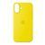 Silicone case Full iPhone 16 Pro yellow 46654 фото