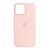 Silicone case iPhone 13 Pro Max with MagSafe chalk pink 42470 фото