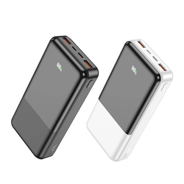 Power bank 20000 mah Hoco J108A PD 20W+QC 3.0 22.5W Bipow Display black 35270 фото