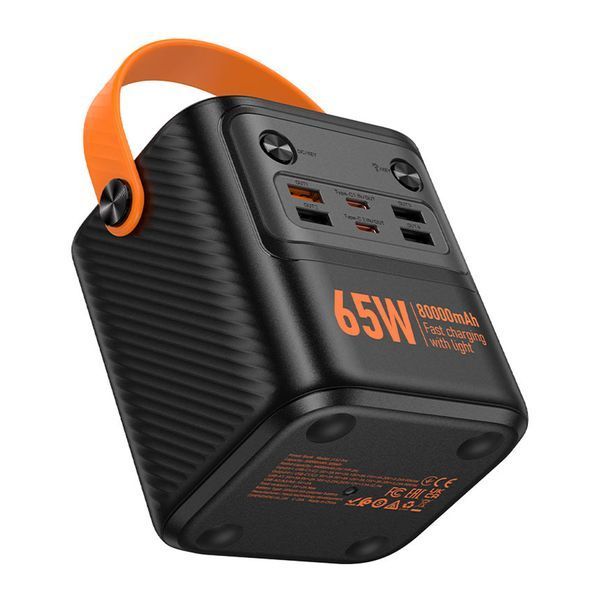 Power bank 80 000 mAh Hoco J152 Pro 65W LCD black 45935 фото