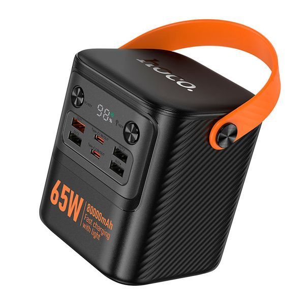 Power bank 80 000 mAh Hoco J152 Pro 65W LCD black 45935 фото