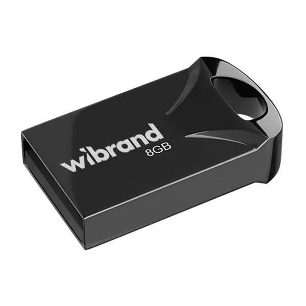 USB Flash 8 GB Wibrand Hawk Black UA 39809 фото