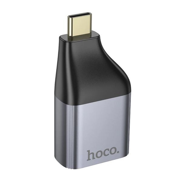 USB перехідник Hoco UA34 Type-C-VGA grey 44492 фото