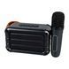 Колонка Bluetooth N15 1 мікрофон дитяче караоке black 45540 фото 1