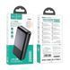 Power bank 20000 mah Hoco J108A PD 20W+QC 3.0 22.5W Bipow Display black 35270 фото 4