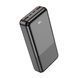 Power bank 20000 mah Hoco J108A PD 20W+QC 3.0 22.5W Bipow Display black 35270 фото 1