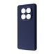 Silicone cover Full WAVE Xiaomi Redmi Note 14 5G dark blue 39084 фото 1
