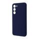 Silicone cover wave Samsung S24 Ultra midnight blue 41059 фото 1